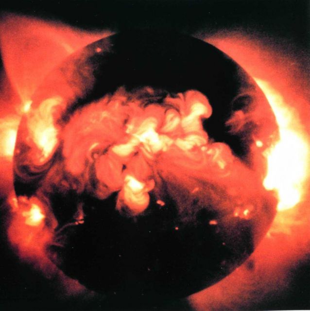 While the Sun can look like the slightly spotted ball that Galileo saw, in soft x-rays it looks far more dynamic Picture