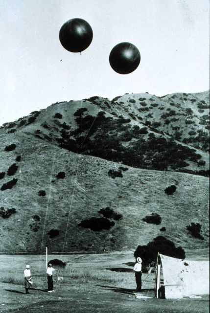 Early balloon and radiosonde launch 
