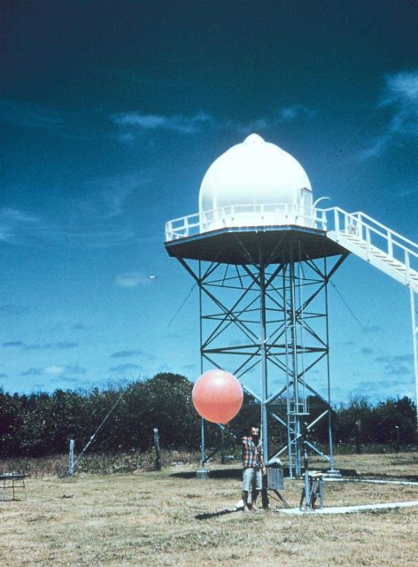 Preparing a balloon for launch Picture