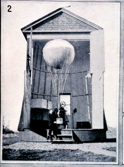 Revolving kite and balloon shed at Mount Weather Observatory Picture