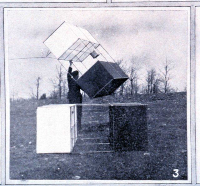 Hargrave-Martin box kites as used at Mount Weather Observatory Picture