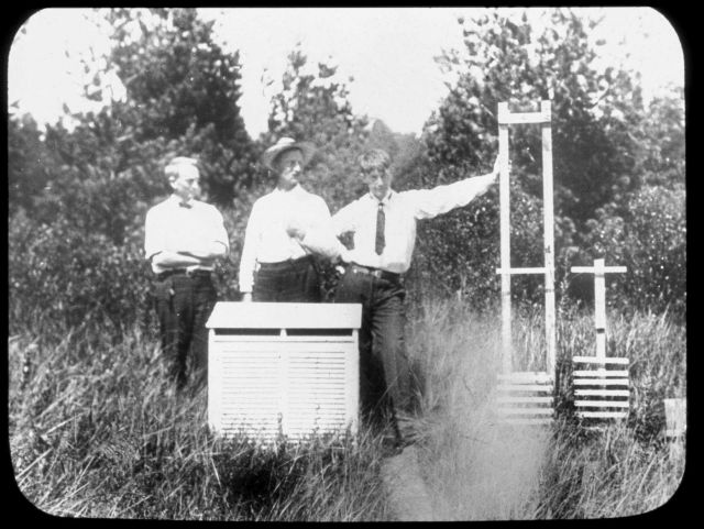Building an instrument shelter - possibly for use with cooperative observing network Picture