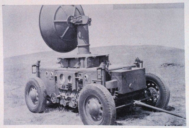Mobile radar set AN/TPL-1 which was designed for searchlight control Picture