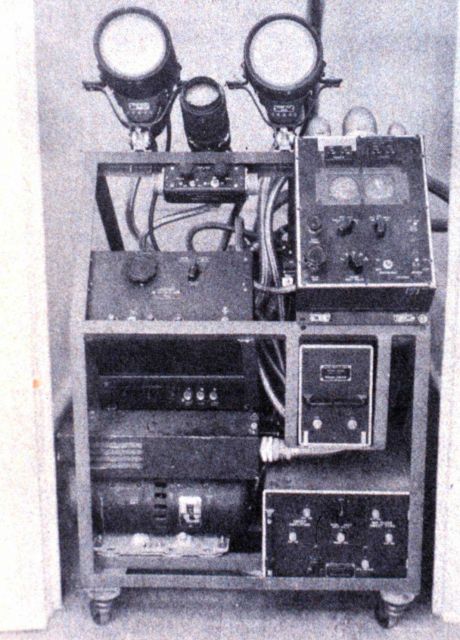 Control and indicators of SCR-717B radar unit as installed at a weather station Picture