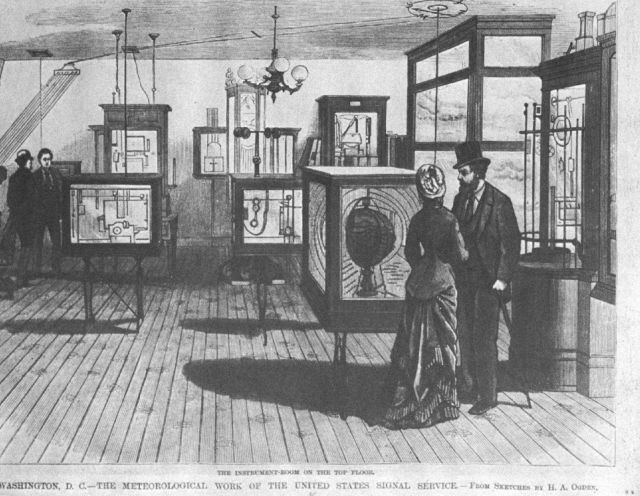 The instrument room on the top floor of the U Picture