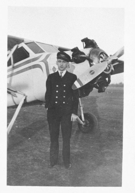 The pilot of the Airmail aircraft Picture