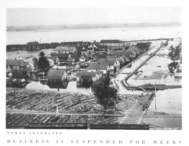 Towns inundated Picture