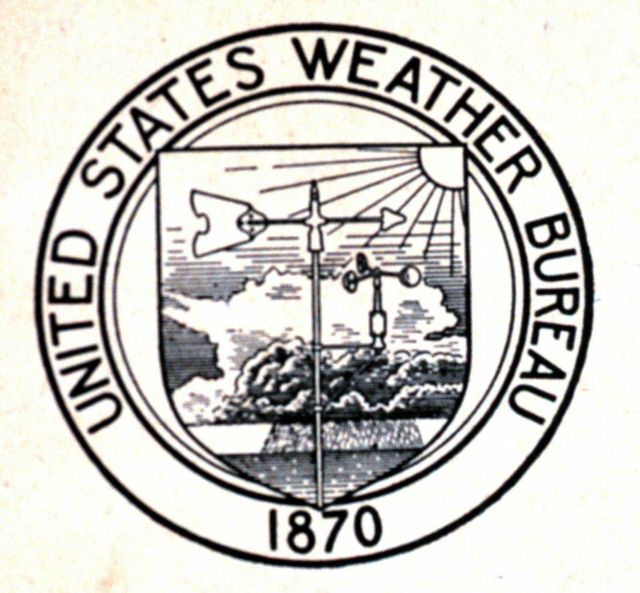 Early Weather Bureau logo. Picture