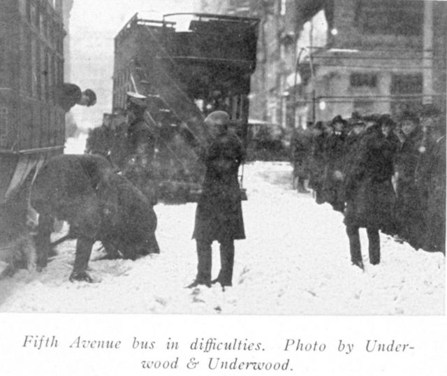 Fifth Avenue bus in difficulties Picture