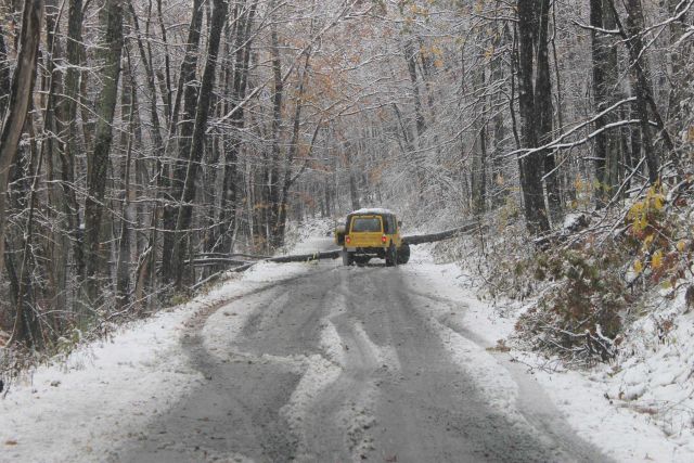 The surprise October record snowfall Picture
