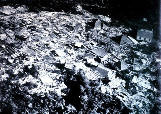 Results of hurricane storm surge from the New England Hurricane of 1938 Picture