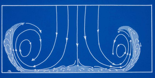 Diagram of microburst. Picture
