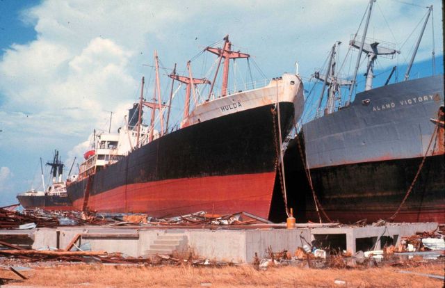 The aftermath of Hurricane Camille Picture
