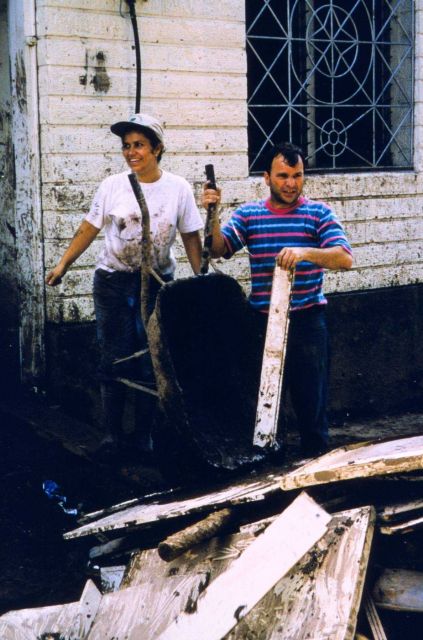 Rebuilding and still smiling in the aftermath of Hurricane Mitch Picture