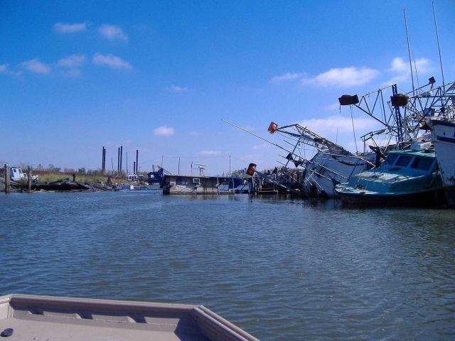 The aftermath of Katrina Picture