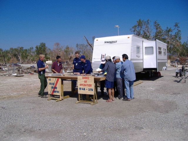 The aftermath of Katrina Picture