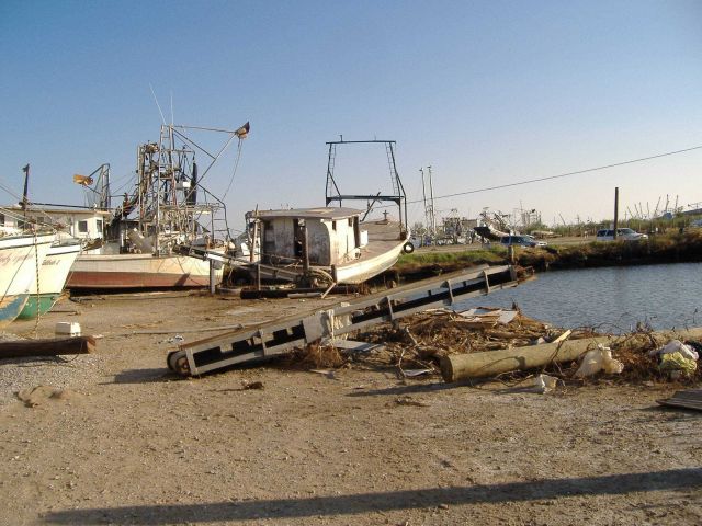 The aftermath of Katrina Picture