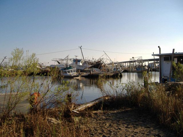 The aftermath of Katrina Picture