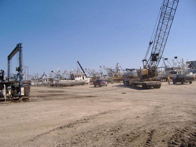 The aftermath of Katrina. Picture
