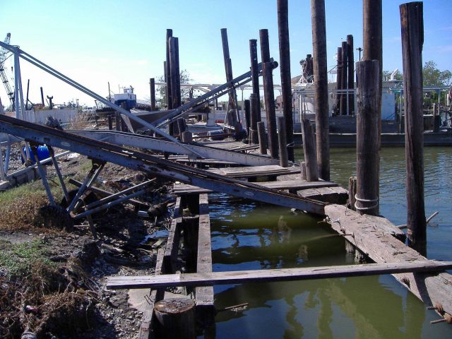 The aftermath of Katrina. Picture