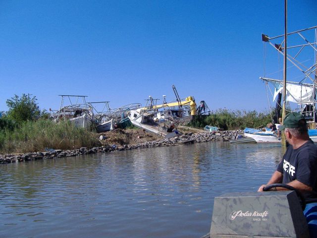 The aftermath of Katrina. Picture
