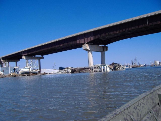 The aftermath of Katrina. Picture