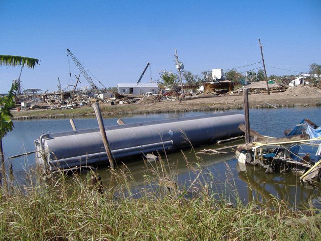 The aftermath of Katrina Picture