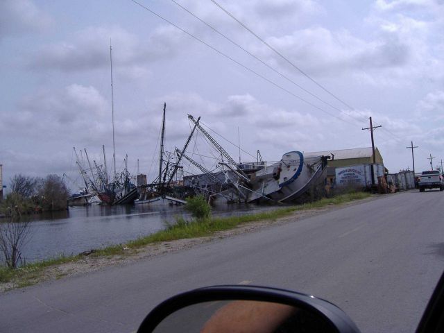 The aftermath of Katrina Picture