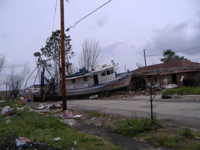 The aftermath of Katrina Picture