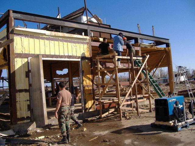 The aftermath of Katrina Picture