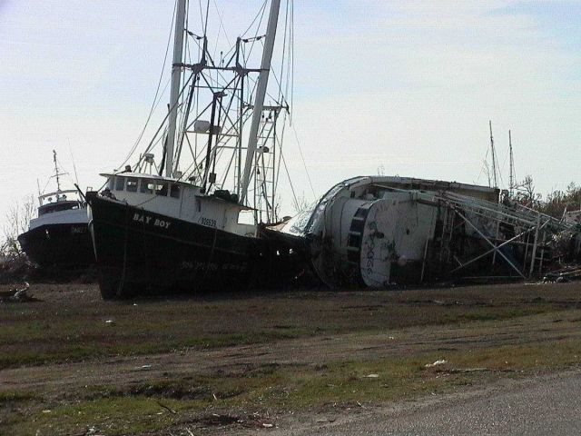 The aftermath of Katrina Picture