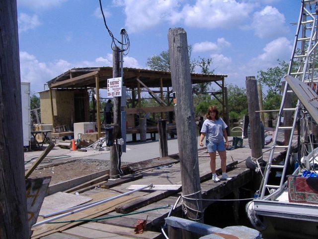 The aftermath of Katrina Picture