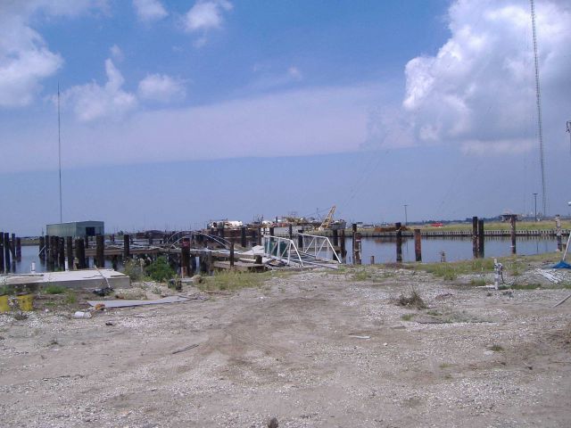 The aftermath of Katrina. Picture