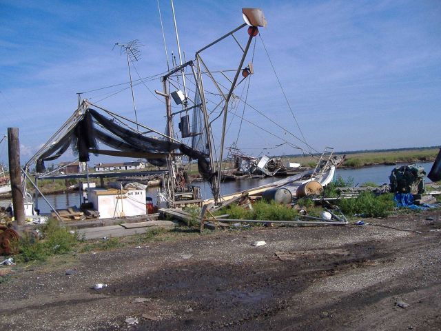 The aftermath of Katrina Picture
