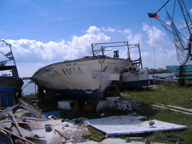 The aftermath of Katrina Picture