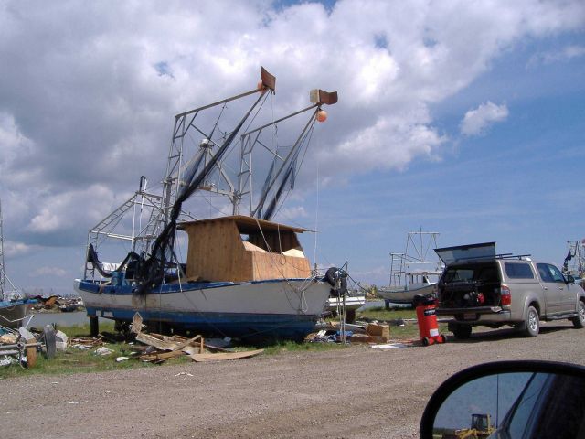 The aftermath of Katrina Picture