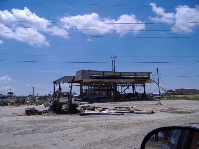 The aftermath of Katrina Picture