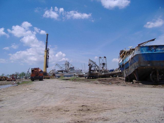The aftermath of Katrina Picture