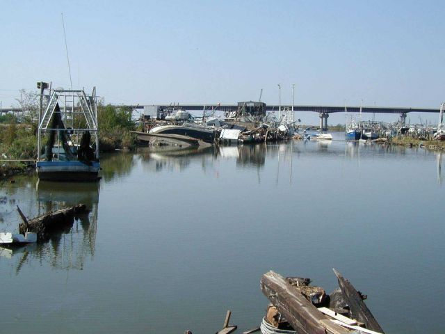 The aftermath of Katrina Picture