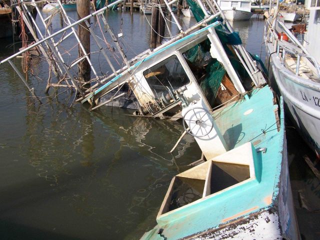 The aftermath of Katrina Picture
