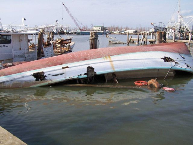 The aftermath of Katrina Picture
