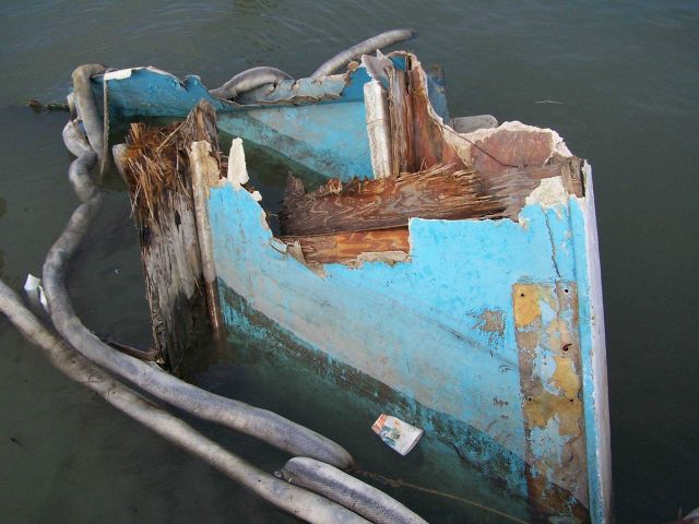 The aftermath of Katrina Picture