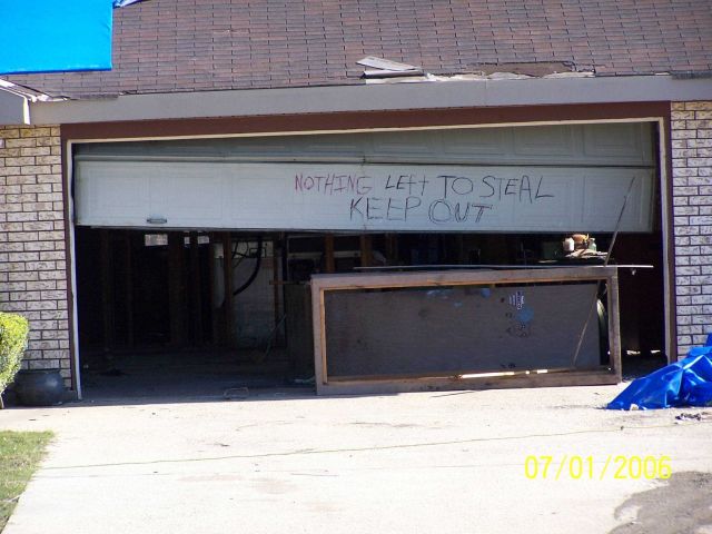 The aftermath of Katrina Picture