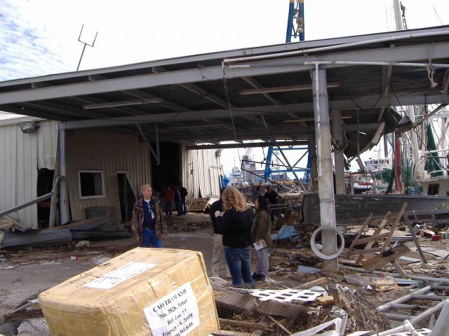 The aftermath of Katrina Picture