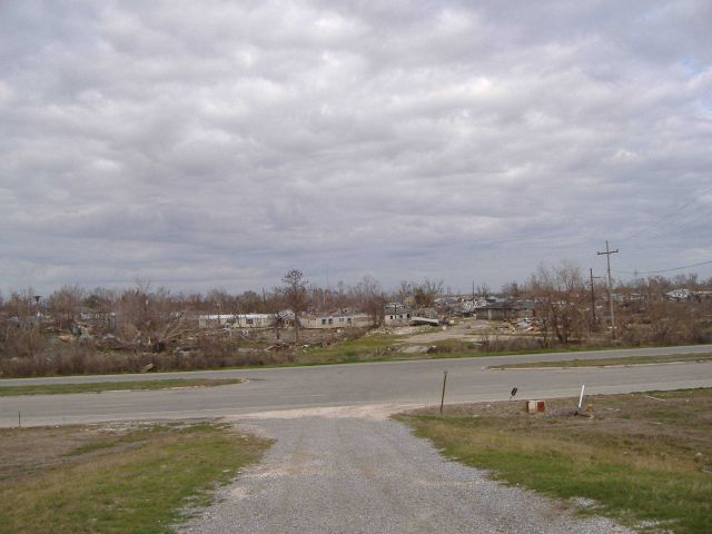 The aftermath of Katrina Picture