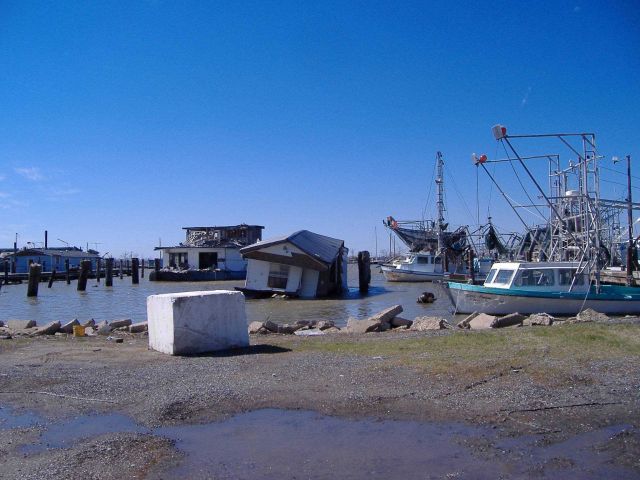 The aftermath of Katrina Picture