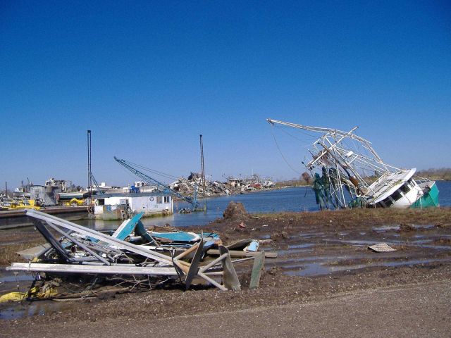 The aftermath of Katrina Picture