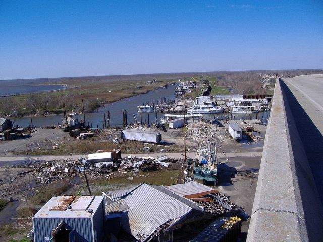 The aftermath of Katrina Picture