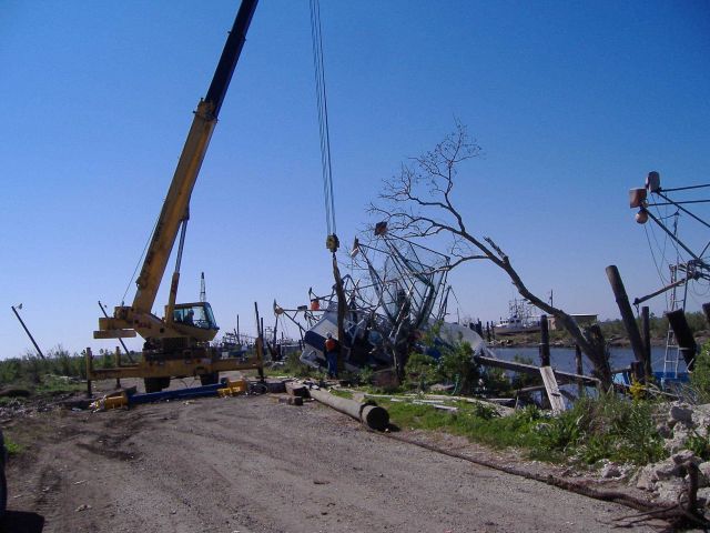 The aftermath of Katrina Picture