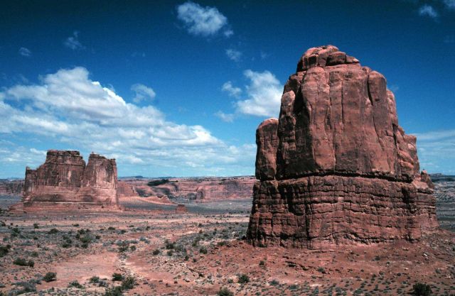 Colorado Plateau cumulus. Picture